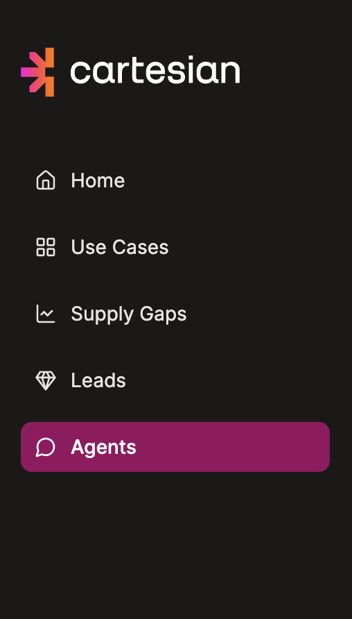 Agents Menu
